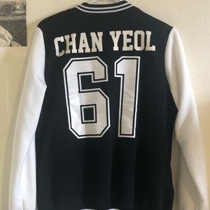 EXO Chanyeol jock jacket